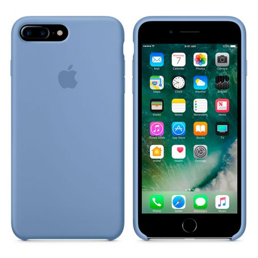 Чехол Apple Silicone Case Azure (MQ0M2) для iPhone 7 Plus