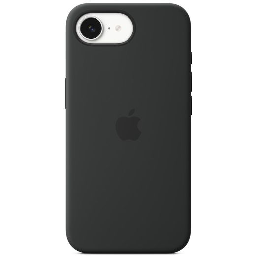 Оригінальний силіконовий чохол Apple Silicone Case Black для iPhone 16e (MD3N4)