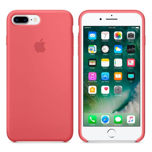 Чохол Apple Silicone Case Camellia (MQ0N2) для iPhone 7 Plus