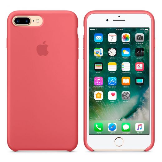 Чохол Apple Silicone Case Camellia (MQ0N2) для iPhone 7 Plus