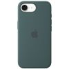 Оригінальний силіконовий чохол Apple Silicone Case Lake Green для iPhone 16e (MD3X4)