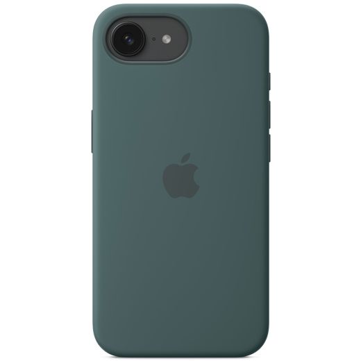 Силиконовый чехол CasePro Silicone Case Lake Green для iPhone 16e
