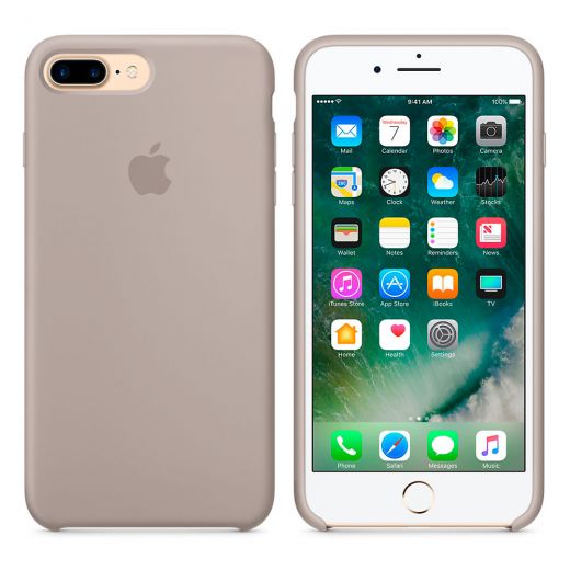 Чохол Apple Silicone Case Pebble (MQ0P2) для iPhone 7 Plus
