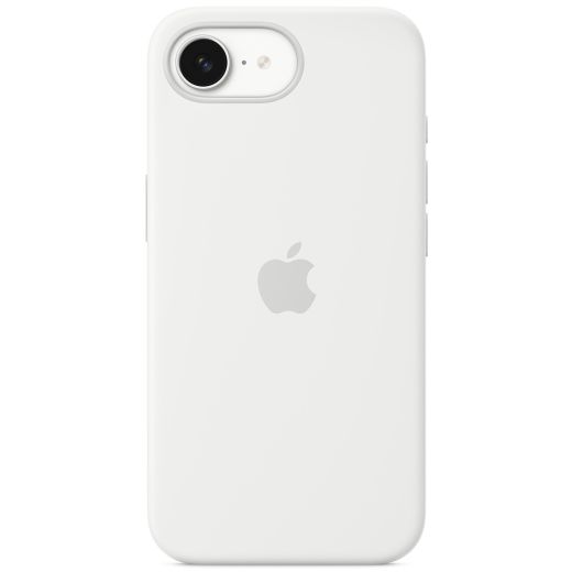 Оригинальный силиконовый чехол Apple Silicone Case White для iPhone 16e (MD3P4)