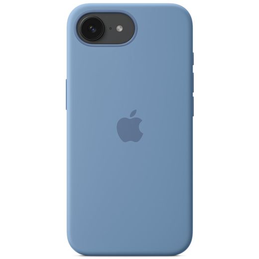 Силіконовий чохол CasePro Silicone Case Winter Blue для iPhone 16e