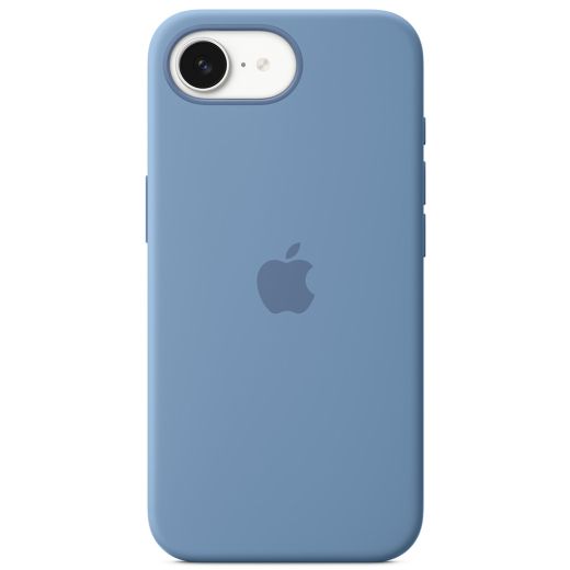 Силіконовий чохол CasePro Silicone Case Winter Blue для iPhone 16e
