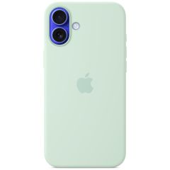 Силиконовый чехол CasePro Silicone Case with MagSafe (Camera Control) Aquamarine для iPhone 16 Plus