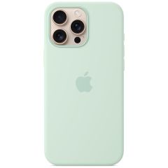 Силіконовий чохол CasePro Silicone Case with MagSafe (Camera Control) Aquamarine для iPhone 16 Pro Max