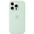 Силіконовий чохол CasePro Silicone Case with MagSafe (Camera Control) Aquamarine для iPhone 16 Pro