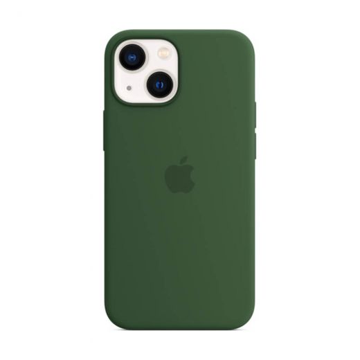 Силиконовый чехол CasePro Silicon Case with MagSafe Clover для iPhone 13