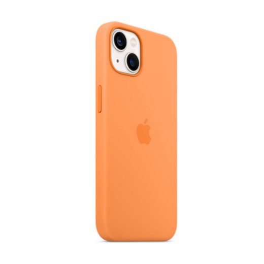Оригинальный силиконовый чехол Apple Silicon Case with MagSafe Marigold для iPhone 13 Mini (MM1U3)