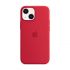 Оригинальный силиконовый чехол Apple Silicon Case with MagSafe Red для iPhone 13 Mini (MM233)