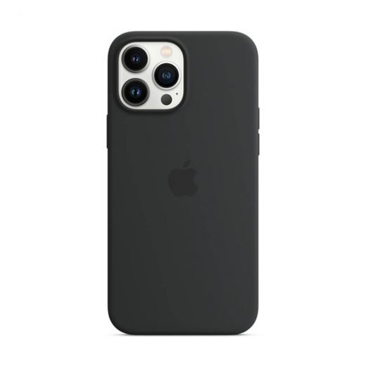 Оригинальный силиконовый чехол Apple Silicone Case with MagSafe Midnight (MM2U3) для iPhone 13 Pro Max