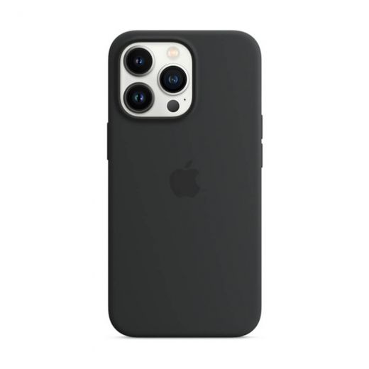 Силиконовый чехол CasePro Silicone Case with MagSafe Midnight для iPhone 13 Pro 