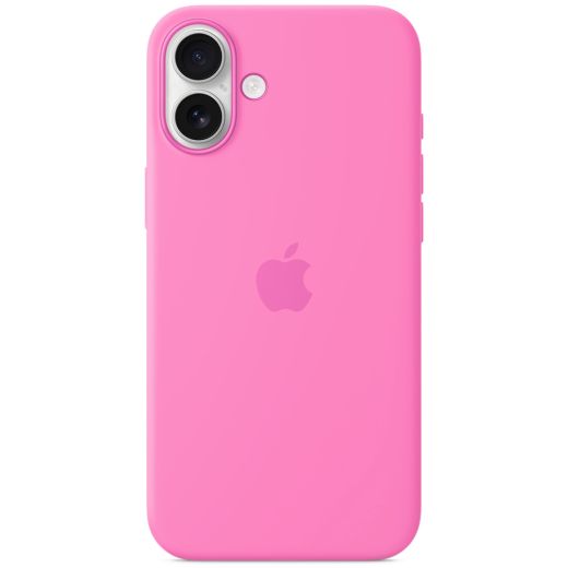 Силіконовий чохол CasePro Silicone Case with MagSafe (Camera Control) Peony для iPhone 16 Plus