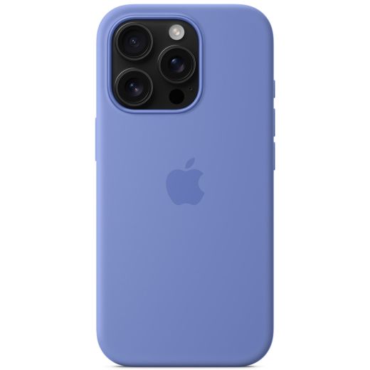 Силіконовий чохол CasePro Silicone Case with MagSafe (Camera Control) Periwinkle для iPhone 16 Pro
