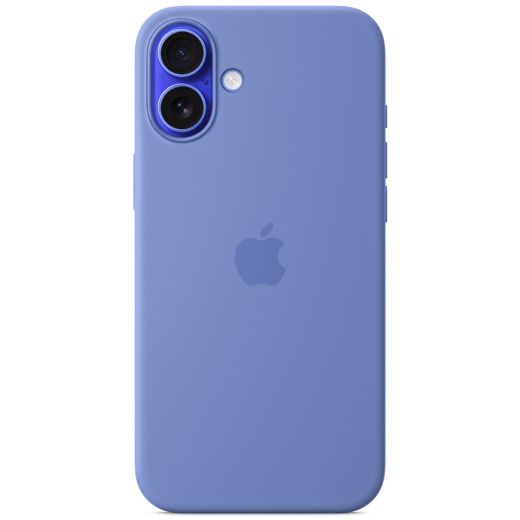 Оригинальный силиконовый чехол Apple Silicone Case with MagSafe Periwinkle для iPhone 16 (MDGV4)