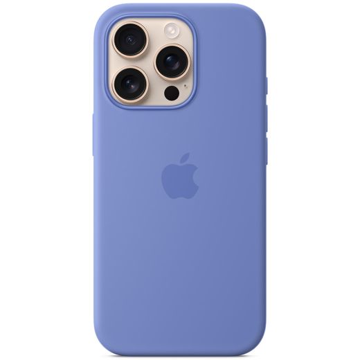 Силіконовий чохол CasePro Silicone Case with MagSafe (Camera Control) Periwinkle для iPhone 16 Pro