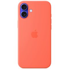 Силиконовый чехол CasePro Silicone Case with MagSafe (Camera Control) Tangerine для iPhone 16 Plus