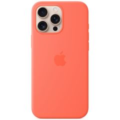 Силіконовий чохол CasePro Silicone Case with MagSafe (Camera Control) Tangerine для iPhone 16 Pro Max