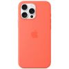 Силіконовий чохол CasePro Silicone Case with MagSafe (Camera Control) Tangerine для iPhone 16 Pro Max