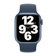 Оригинальный ремешок Apple Solo Loop Abyss Blue Size 6 для Apple Watch 45mm | 44mm | 42mm (MKXU3)