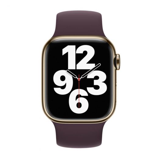 Оригинальный ремешок Apple Solo Loop Dark Cherry Size 3 для Apple Watch 41mm | 40mm | 38mm (MKX63)