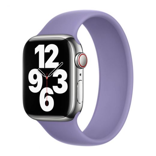 Оригинальный ремешок Apple Solo Loop English Lavender Size 7 для Apple Watch 45mm | 44mm | 42mm (ML1W3)