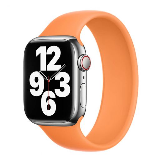 Оригінальний ремінець Apple Solo Loop Marigold Size 4 для Apple Watch 42mm | 41mm | 40mm | 38mm (MKW43)