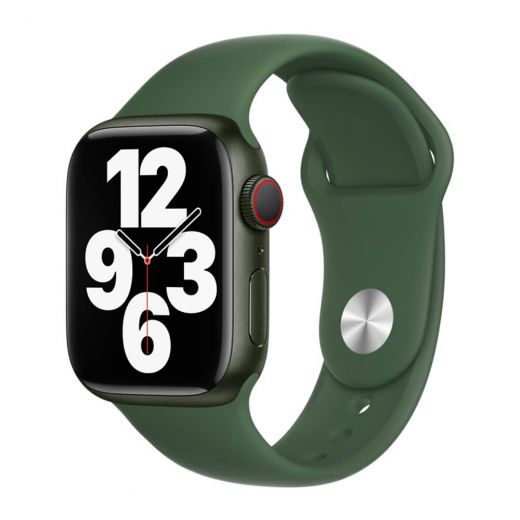 Оригінальний силіконовий ремінець Apple Sport Band Clover для Apple Watch 42mm | 41mm | 40mm | 38mm (MKU73)