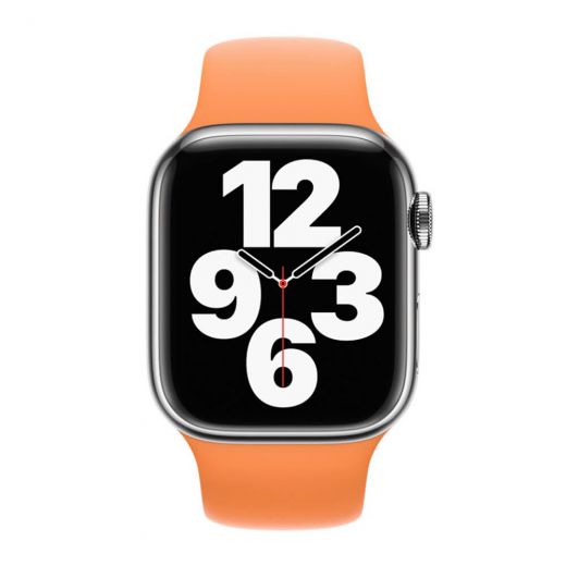 Оригінальний силіконовий ремінець Apple Sport Band Marigold для Apple Watch 41mm | 40mm | 38mm (MKUF3)