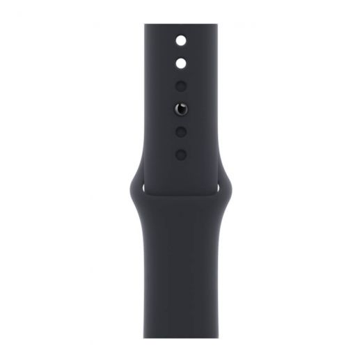 Оригінальний силіконовий ремінець Apple Sport Band Midnight для Apple Watch 42mm | 41mm | 40mm | 38mm (MKU83)
