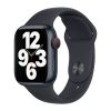 Оригінальний силіконовий ремінець Apple Sport Band Midnight для Apple Watch 42mm | 41mm | 40mm | 38mm (MKU83)