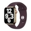 Оригінальний силіконовий ремінець Apple Sport Band Dark Cherry для Apple Watch 45mm | 44mm | 42mm (MKV13)