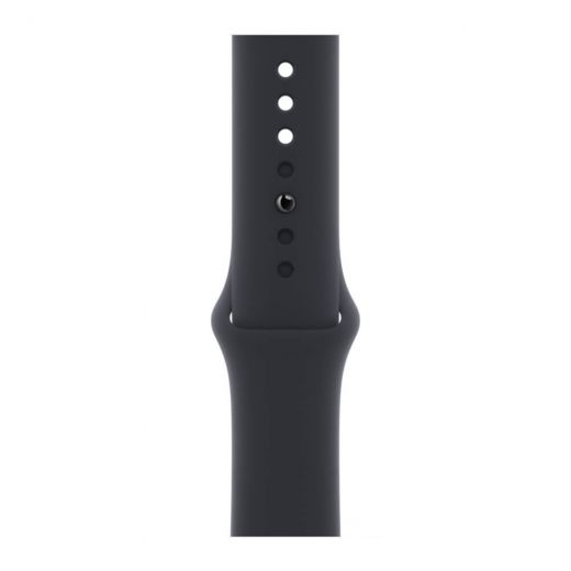 Оригінальний силіконовий ремінець Apple Sport Band Midnight для Apple Watch 45mm | 44mm | 42mm (MKUQ3)