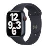 Оригінальний силіконовий ремінець Apple Sport Band Midnight для Apple Watch 45mm | 44mm | 42mm (MKUQ3)