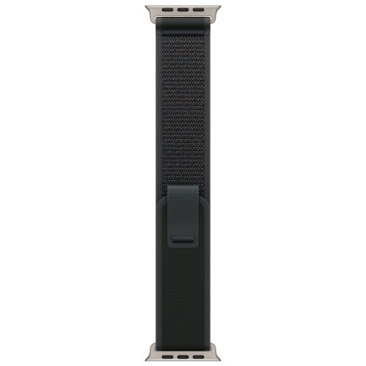 Оригинальный ремешок Apple Trail Loop Band Size S/M Black Natural Titanium Finish для Apple Watch 49мм | 46мм | 45мм | 44мм (MXTQ3)