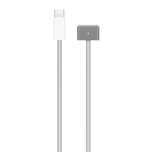 Оригінальний зарядний кабель Apple USB-C to MagSafe 3 Cable (2 метри) Space Gray (MPL23) для MacBook Air 13.6" | Air 15.3" | Pro 14" | Pro 16"
