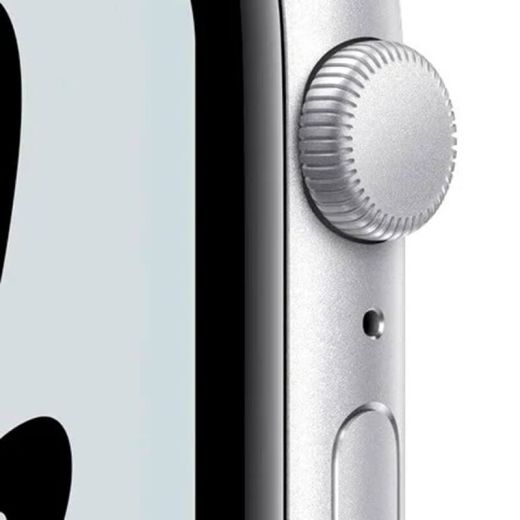 Смарт-часы Apple Watch Nike SE 40mm Silver Aluminium Case with Pure Platinum Black Nike Sport Band (MKQ23)