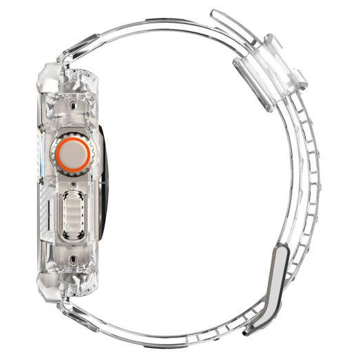 Захисний чохол Spigen Rugged Armor Pro Crystal Clear для Apple Watch Ultra | Ultra 2 49mm (ACS05461)