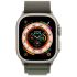 Смарт-часы Apple Watch Ultra 49mm (GPS + Cellular) Titanium Case with Green Alpine Loop - M (MQFN3) (No Box)