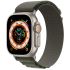 Смарт-годинник Apple Watch Ultra 49mm (GPS + Cellular) Titanium Case with Green Alpine Loop - M (MQFN3)