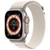 Смарт-годинник Apple Watch Ultra 49mm (GPS + Cellular) Titanium Case with Starlight Alpine Loop - M (MQFR3)