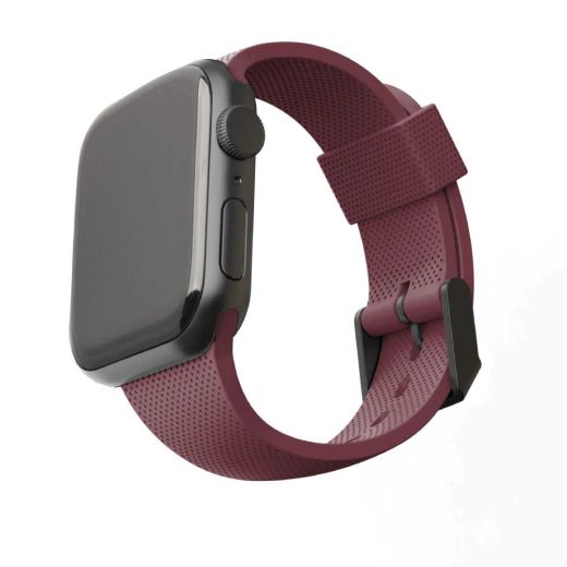 Ремешок UAG U Dot Silicone Aubergine для Apple Watch 42mm | 41mm | 40mm (19248K314747)