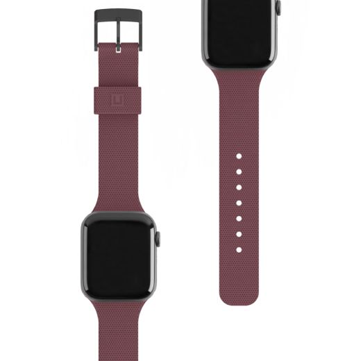 Ремешок UAG U Dot Silicone Aubergine для Apple Watch 41mm | 40mm (19248K314747)