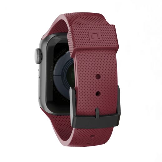 Ремешок UAG U Dot Silicone Aubergine для Apple Watch 45mm | 44mm | 42mm (19249K314747)