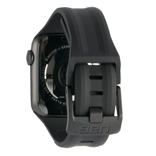 Ремешок UAG Scout Strap Silicone Black для Apple Watch 45|44|42mm (191488114040)