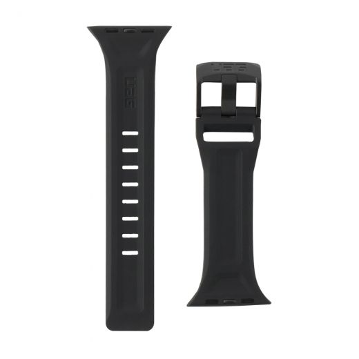 Ремешок UAG Scout Strap Silicone Black для Apple Watch 45|44|42mm (191488114040)