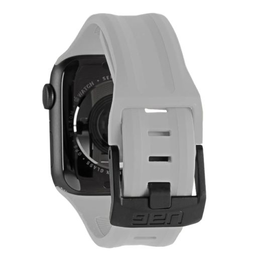 Ремінець UAG Scout Silicone Silver для Apple Watch 42mm | 41mm | 40mm (191498113333)