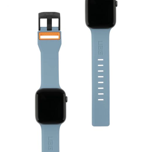 Ремінець UAG Civilian Silicone Slate/Orange для Apple Watch 45mm | 44mm | 42mm (19148D115497)